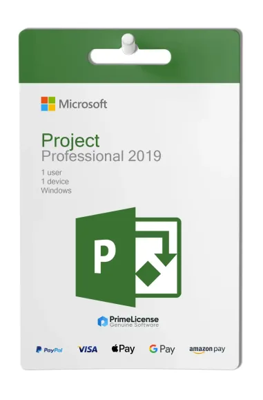 Microsoft Project Professional 2019 (Non-Subscription Perpetual Version) (Life-License)